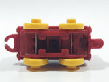 2014 Thomas & Friends Minis Victor Graffiti Dark Red 2" Long Plastic Die Cast Toy Vehicle CGM30