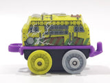 2014 Thomas & Friends Minis Diesel 10 Lime Green and Purple 2" Long Plastic Die Cast Toy Vehicle CGM30