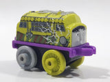 2014 Thomas & Friends Minis Diesel 10 Lime Green and Purple 2" Long Plastic Die Cast Toy Vehicle CGM30