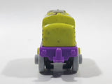 2014 Thomas & Friends Minis Diesel 10 Lime Green and Purple 2" Long Plastic Die Cast Toy Vehicle CGM30