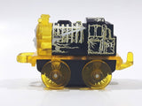 2014 Thomas & Friends Minis #51 Electrified Hiro Transparent Yellow and Black 2" Long Plastic Die Cast Toy Vehicle CGM30