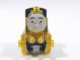 2014 Thomas & Friends Minis #51 Electrified Hiro Transparent Yellow and Black 2" Long Plastic Die Cast Toy Vehicle CGM30