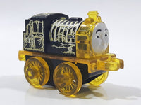 2014 Thomas & Friends Minis #51 Electrified Hiro Transparent Yellow and Black 2" Long Plastic Die Cast Toy Vehicle CGM30