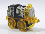 2014 Thomas & Friends Minis #51 Electrified Hiro Transparent Yellow and Black 2" Long Plastic Die Cast Toy Vehicle CGM30