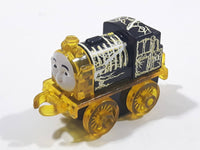 2014 Thomas & Friends Minis #51 Electrified Hiro Transparent Yellow and Black 2" Long Plastic Die Cast Toy Vehicle CGM30