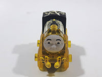 2014 Thomas & Friends Minis #51 Electrified Hiro Transparent Yellow and Black 2" Long Plastic Die Cast Toy Vehicle CGM30