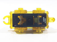 2014 Thomas & Friends Minis #51 Electrified Hiro Transparent Yellow and Black 2" Long Plastic Die Cast Toy Vehicle CGM30