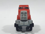 2014 Thomas & Friends Minis Flynn Red Orange 2" Long Plastic Die Cast Toy Vehicle CGM30