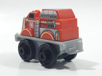 2014 Thomas & Friends Minis Flynn Red Orange 2" Long Plastic Die Cast Toy Vehicle CGM30