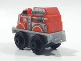 2014 Thomas & Friends Minis Flynn Red Orange 2" Long Plastic Die Cast Toy Vehicle CGM30