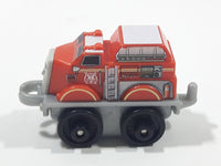 2014 Thomas & Friends Minis Flynn Red Orange 2" Long Plastic Die Cast Toy Vehicle CGM30