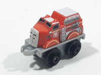 2014 Thomas & Friends Minis Flynn Red Orange 2" Long Plastic Die Cast Toy Vehicle CGM30