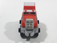 2014 Thomas & Friends Minis Flynn Red Orange 2" Long Plastic Die Cast Toy Vehicle CGM30