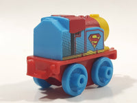 2014 Thomas & Friends Minis DC Comics Rose Supergirl Blue 2" Long Plastic Die Cast Toy Vehicle CGM30