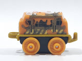 2014 Thomas & Friends Minis D-10 Diesel 10 Dark Yellow and Brown 2" Long Plastic Die Cast Toy Vehicle CGM30