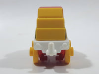 2014 Thomas & Friends Minis Flynn Yellow and Red 2" Long Plastic Die Cast Toy Vehicle CGM30