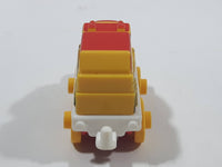 2014 Thomas & Friends Minis Flynn Yellow and Red 2" Long Plastic Die Cast Toy Vehicle CGM30