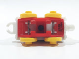 2014 Thomas & Friends Minis Flynn Yellow and Red 2" Long Plastic Die Cast Toy Vehicle CGM30