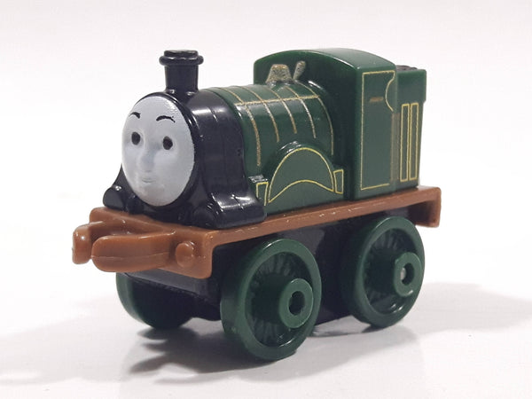 2014 Thomas & Friends Minis Emily Dark Green 2" Long Plastic Die Cast Toy Vehicle CGM30