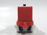 2014 Thomas & Friends Minis Skarloey Red and White Striped 2" Long Plastic Die Cast Toy Vehicle CGM30