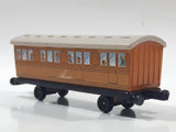 1987 ERTL Britt Allcroft Thomas & Friends Annie Brown Passenger Train Car Plastic Toy Vehicle