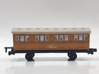 1987 ERTL Britt Allcroft Thomas & Friends Annie Brown Passenger Train Car Plastic Toy Vehicle