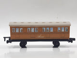 1987 ERTL Britt Allcroft Thomas & Friends Annie Brown Passenger Train Car Plastic Toy Vehicle