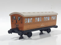 1987 ERTL Britt Allcroft Thomas & Friends Annie Brown Passenger Train Car Plastic Toy Vehicle