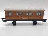 1987 ERTL Britt Allcroft Thomas & Friends Clarabel Brown Passenger Train Car Plastic Toy Vehicle