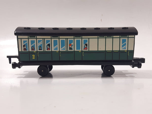 1987 ERTL Britt Allcroft Thomas & Friends Limited Edition #2 Black Passenger Train Car Plastic Toy Vehicle