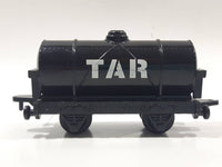 1993 ERTL Britt Allcroft Thomas The Tank Engine & Friends Tar Oil Tanker Black Train Car Plastic Toy Vehicle