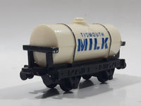 1993 ERTL Britt Allcroft Thomas The Tank Engine & Friends Tidmouth Milk White Tanker Train Car Plastic Toy Vehicle