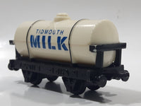 1993 ERTL Britt Allcroft Thomas The Tank Engine & Friends Tidmouth Milk White Tanker Train Car Plastic Toy Vehicle