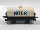 1993 ERTL Britt Allcroft Thomas The Tank Engine & Friends Tidmouth Milk White Tanker Train Car Plastic Toy Vehicle