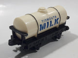 1993 ERTL Britt Allcroft Thomas The Tank Engine & Friends Tidmouth Milk White Tanker Train Car Plastic Toy Vehicle