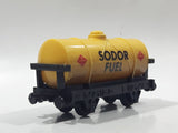 1993 ERTL Britt Allcroft Thomas The Tank Engine & Friends Sodor Fuel Yellow Tanker Train Car Plastic Toy Vehicle