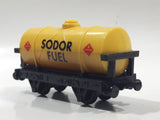 1993 ERTL Britt Allcroft Thomas The Tank Engine & Friends Sodor Fuel Yellow Tanker Train Car Plastic Toy Vehicle