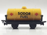 1993 ERTL Britt Allcroft Thomas The Tank Engine & Friends Sodor Fuel Yellow Tanker Train Car Plastic Toy Vehicle