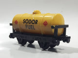 1993 ERTL Britt Allcroft Thomas The Tank Engine & Friends Sodor Fuel Yellow Tanker Train Car Plastic Toy Vehicle