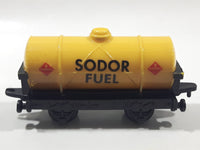 1993 ERTL Britt Allcroft Thomas The Tank Engine & Friends Sodor Fuel Yellow Tanker Train Car Plastic Toy Vehicle