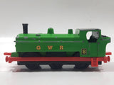 1990 ERTL Britt Allcroft Thomas The Tank Engine & Friends #8 Duck GWR Green Train Engine Locomotive Die Cast Toy Vehicle