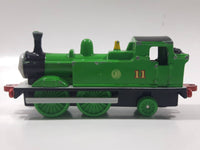 1987 ERTL Britt Allcroft Thomas The Tank Engine & Friends #6 Percy Green Train Engine Locomotive Die Cast Toy Vehicle