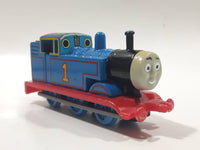 1995 ERTL Britt Allcroft Thomas The Tank Engine & Friends #1 Thomas Blue Train Engine Locomotive Die Cast Toy Vehicle