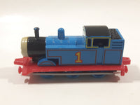 1995 ERTL Britt Allcroft Thomas The Tank Engine & Friends #1 Thomas Blue Train Engine Locomotive Die Cast Toy Vehicle