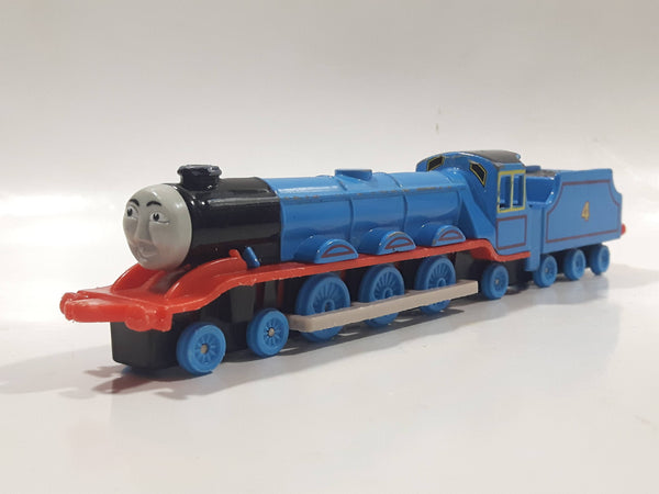 1989 ERTL Britt Allcroft Thomas The Tank Engine & Friends #4 Gordon Blue Train Engine Locomotive Die Cast Toy Vehicle