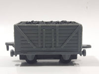 1990 ERTL Britt Allcroft Thomas The Tank Engine & Friends Troublesome Truck Grey Coal Train Car Die Cast Toy Vehicle