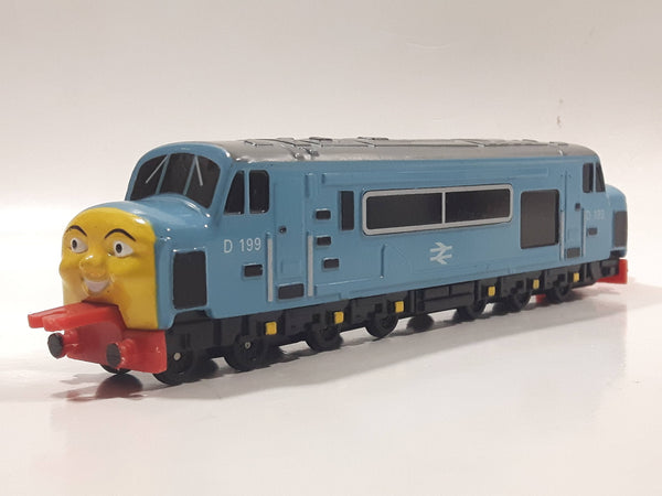 1995 ERTL Britt Allcroft Thomas The Tank Engine & Friends Diesel 199 Light Blue Train Engine Locomotive Car Die Cast Toy Vehicle