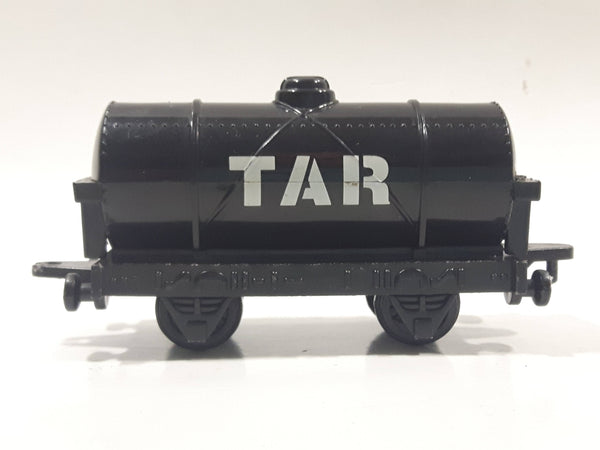 1993 ERTL Britt Allcroft Thomas The Tank Engine & Friends Tar Oil Tanker Black Train Car Plastic Toy Vehicle