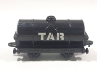 1993 ERTL Britt Allcroft Thomas The Tank Engine & Friends Tar Oil Tanker Black Train Car Plastic Toy Vehicle