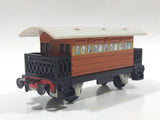 1992 ERTL Britt Allcroft Thomas & Friends Brown Passenger Train Car Plastic Toy Vehicle